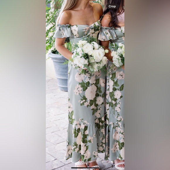 Reformation Sianna Silk Dress - Picture 3 of 5